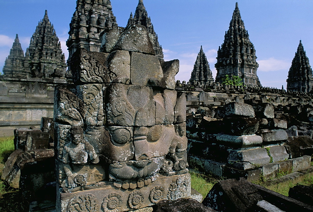 Hindu temples of Candi Prambanan, UNESCO World Heritage Site, Yogyakarta region, island of Java, Indonesia, Southeast Asia, Asia