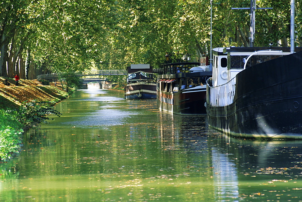 Brienne Canal, Toulouse, Haute-Garonne, Midi-Pyrenees, France, Europe