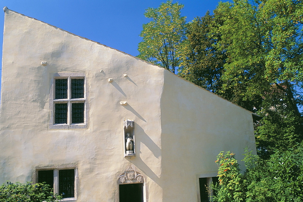 House where Jeanne d'Arc (Joan of Arc), was born, village of Domremy-la-Pucelle, Vosges, Lorraine, France, Europe