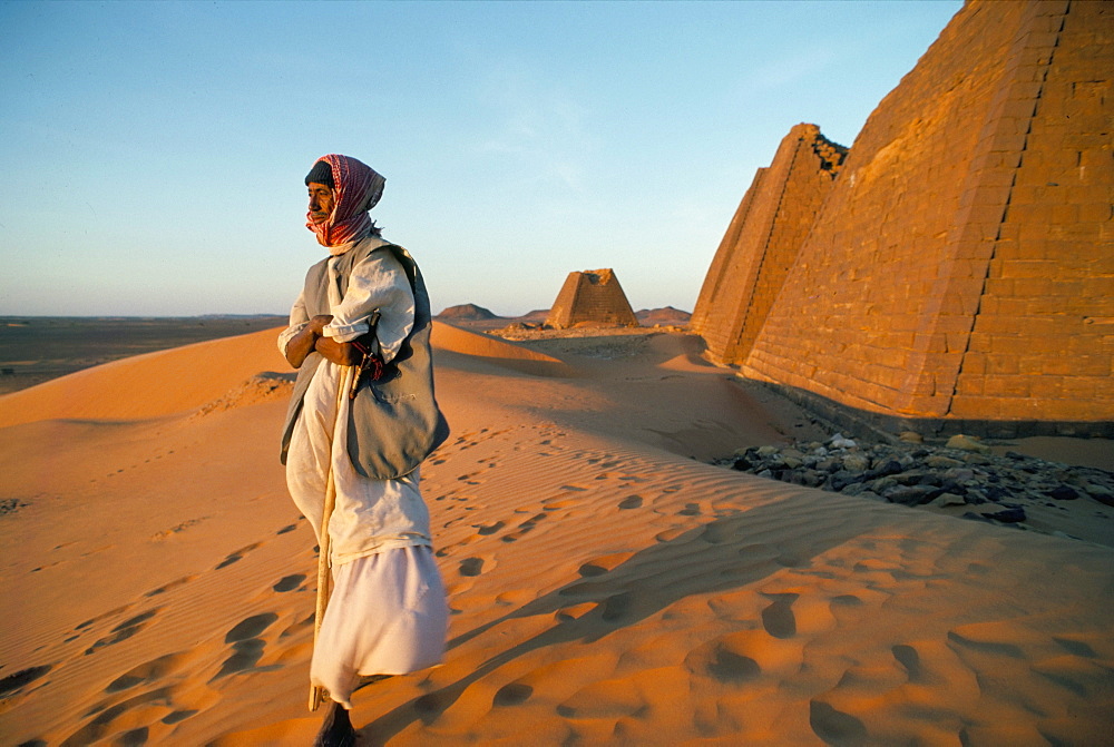 Archaeological site of Meroe, Sudan, Africa