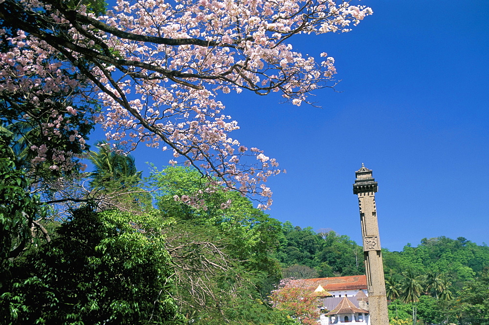 Temple of the Tooth (Dalada Maligawa), Kandy, Sri Lanka, Asia