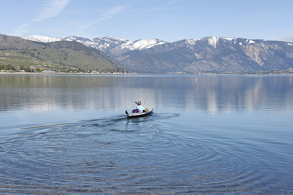 Chelan Lake, Washington State, United States of America, North America