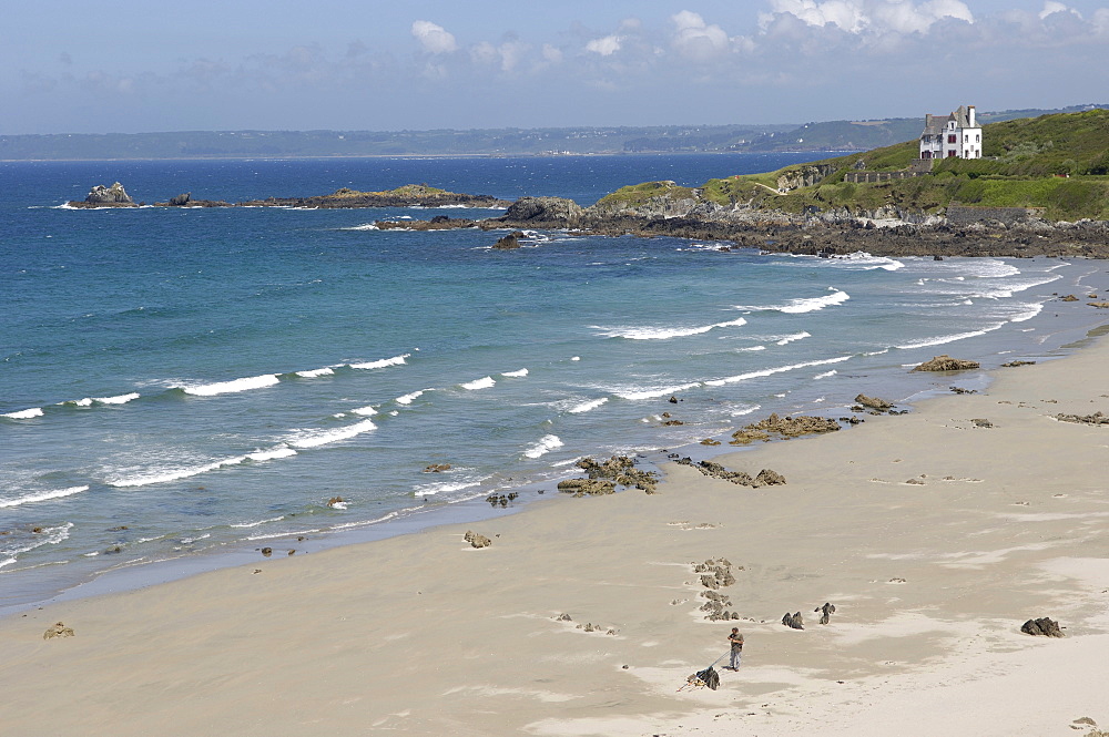 Loquirec coast, North Finistere, Brittany, France, Europe