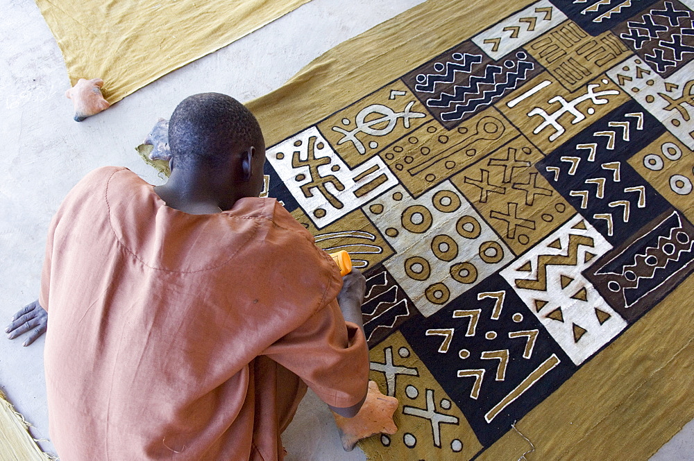 N'Tomo Institute of Bogolan, Segou, Mali, Africa