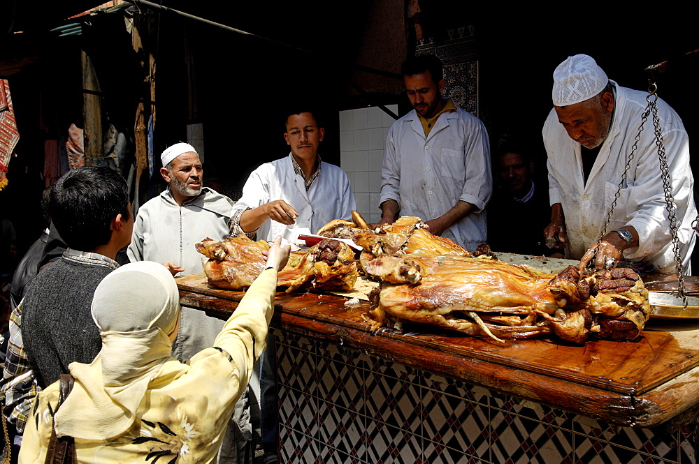 The souks in the Medina, Marrakesh, Morocco, North Africa, Africa