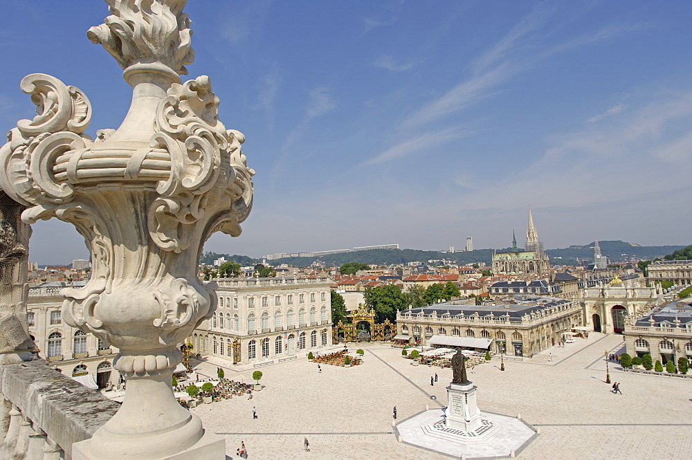 Place Stanislas, formerly Place Royale, built by Stanislas Leszczynski, King of Poland in the 18th century, UNESCO World Heritage Site, Nancy, Meurthe et Moselle, Lorraine, France, Europe