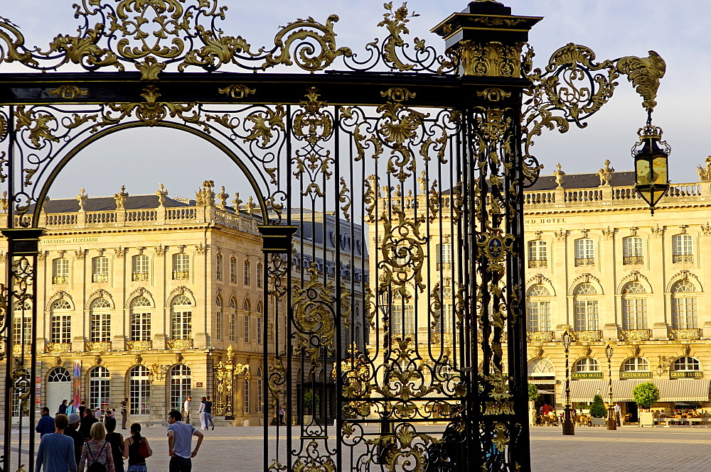 Place Stanislas, formerly Place Royale, built by Stanislas Leszczynski, King of Poland in the 18th century, UNESCO World Heritage Site, Nancy, Meurthe et Moselle, Lorraine, France, Europe