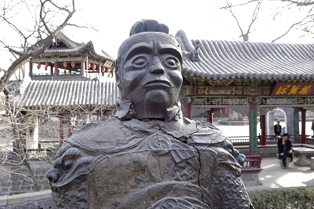 Complex of temple buildings erected to commemorate a price of the Zhou Dynasty, Jinci Temple, Taiyuan, Shanxi, China, Asia