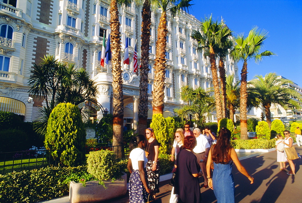 Hotel Carlton, La Croisette, Cannes, Cote d'Azur, Provence, France