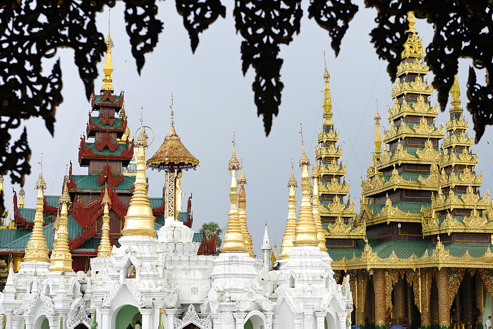 The Shwedagon Pagoda, Yangon (Rangoon), Yangon region, Republic of the Union of Myanmar (Burma), Asia 