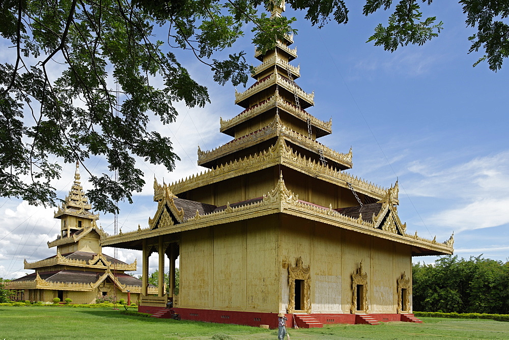 The Palace of Shwebonyadanar Mingalar Nangdaw, Shwebo, Sagaing Division, Republic of the Union of Myanmar (Burma), Asia 