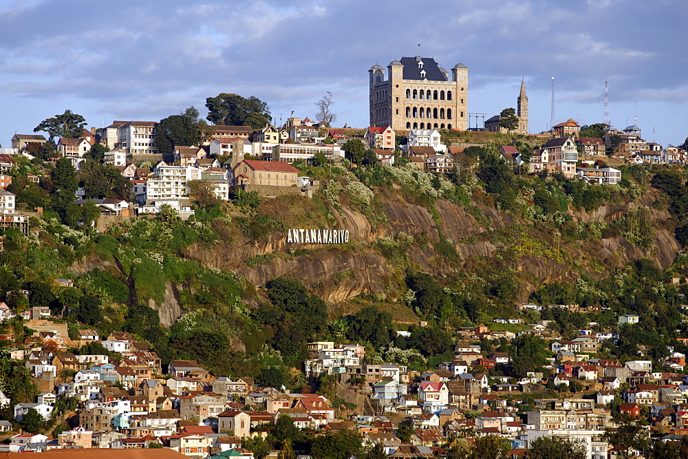 Queen's Palace, Rova of Antananarivo Upper City, Antananarivo city, Tananarive, Madagascar, Africa 