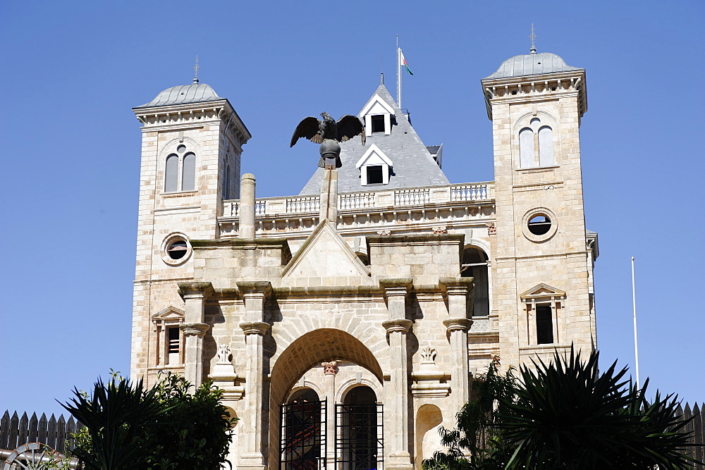 Queen's Palace, Rova of Antananarivo Upper City, Antananarivo city, Tananarive, Madagascar, Africa 