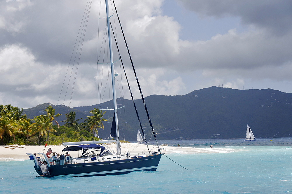 Jost Van Dyke, the smallest of the four main islands of the British Virgin Islands, West Indies, Caribbean, Central America