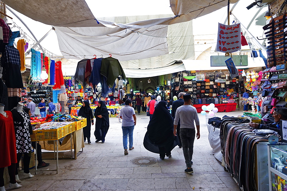 Grand Bazaar, Kerman city, Province of Kerman, Iran, Middle East