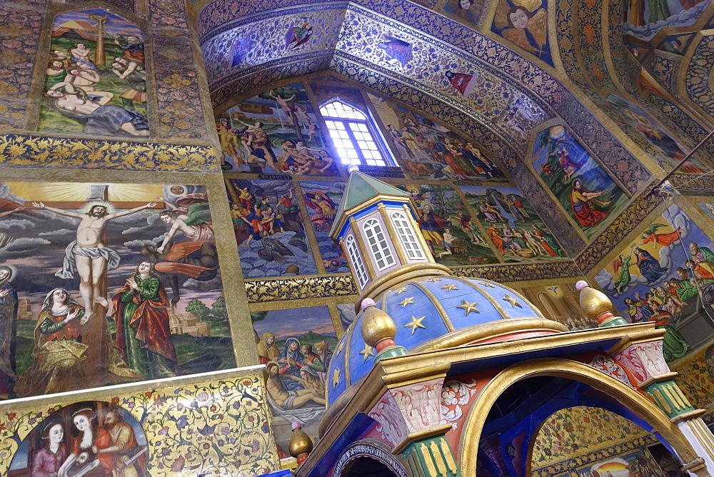 The Holy Savior Armenian Cathedral, Isfahan, Iran, Middle East