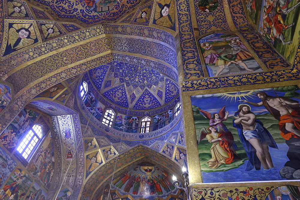 The Holy Savior Armenian Cathedral, Isfahan, Iran, Middle East