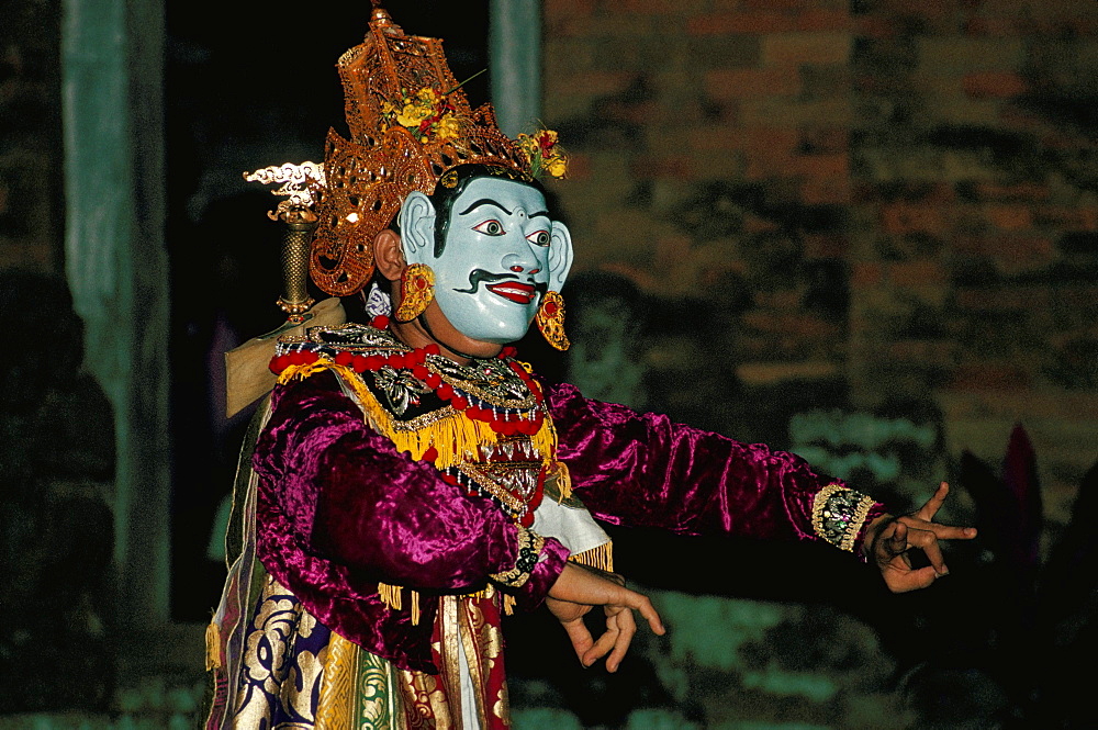 Wayong orong, theatre performance, Puri Ambian Basse, island of Bali, Indonesia, Southeast Asia, Asia