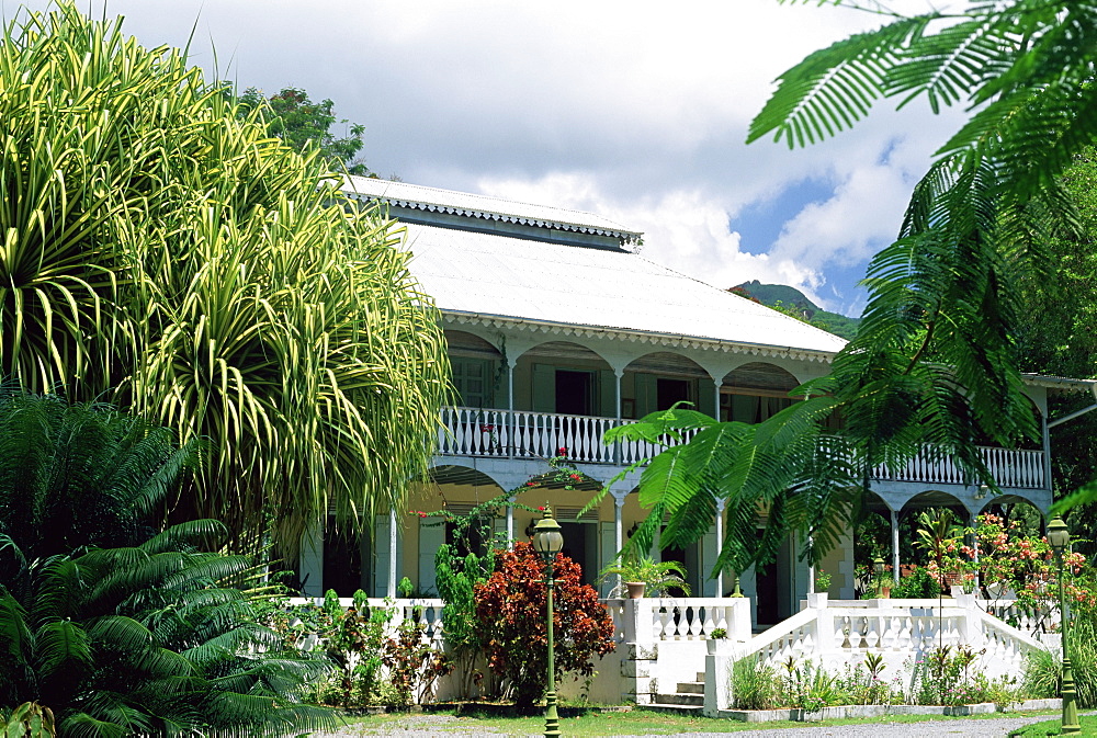 Habitation Saint Joseph (St. Joseph), Institut Kreol des Seychelles), island of Mahe, Seychelles, Indian Ocean, Africa