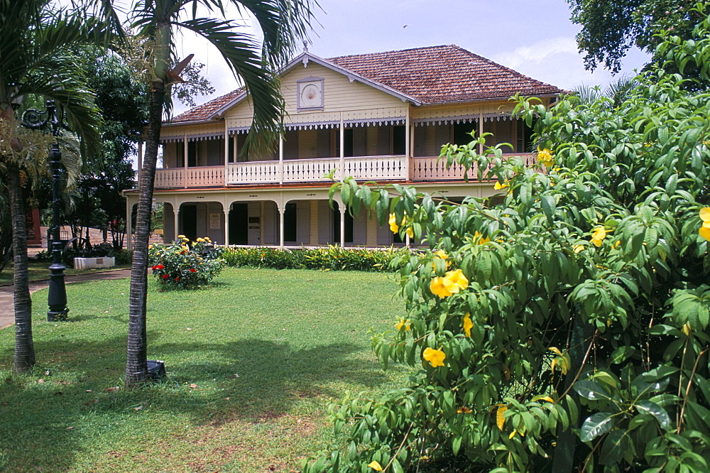 Old colonial residence, St. James plantations, Commune de Sainte Marie, island of Martinique, French Lesser Antilles, West Indies, Central America