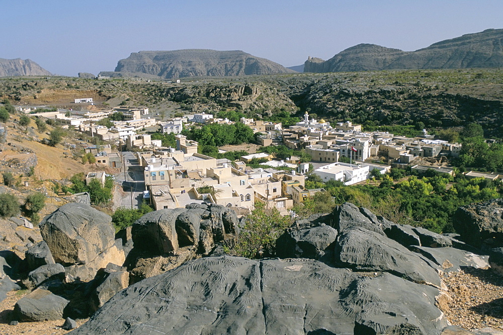 Village of Sayq, Al Jabal Al Akkar region, Hajar Mountains, Sultanate of Oman, Middle East