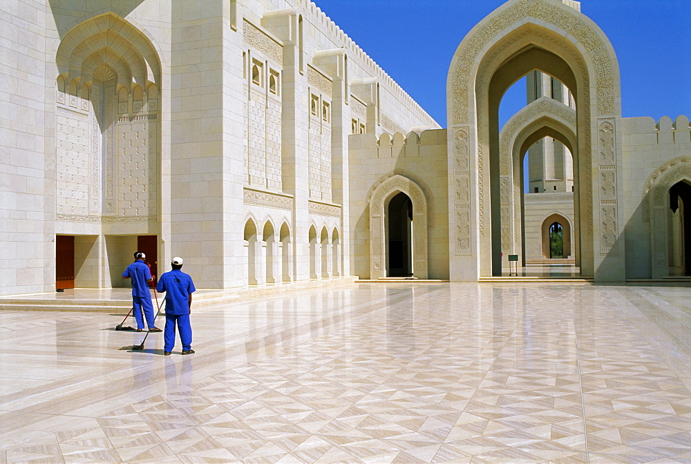 Sultan Qabous Mosque, Muscat, Oman, Middle East