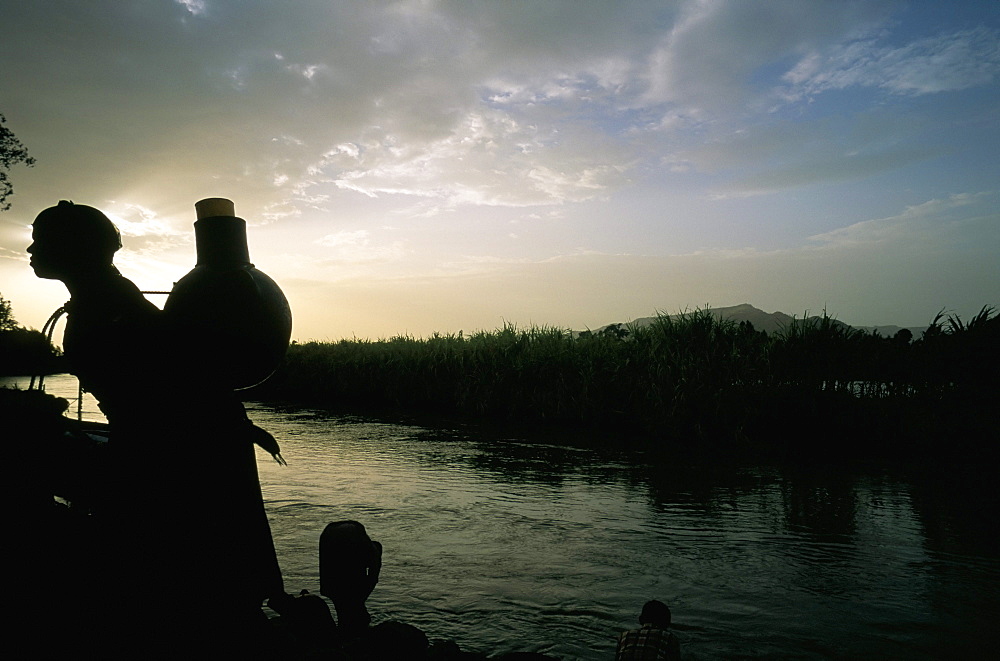 On the Blue Nile River, near Lake Tana, Gondar region, Ethiopia, Africa