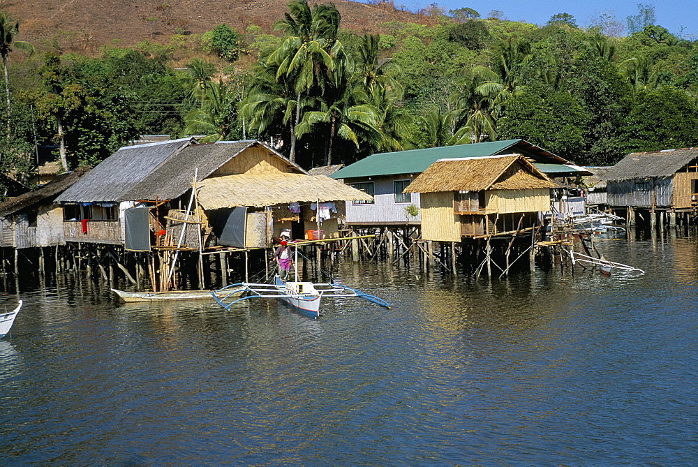 Village of Coron, island of Busuanga, Calamian archipelago, Palawan, Philippines, Southeast Asia, Asia