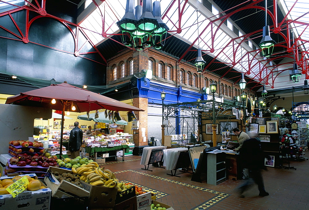 Covered market, Great George Street area, Dublin, County Dublin, Eire (Ireland), Europe