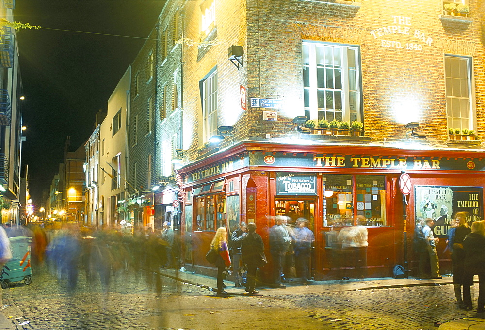 Bar Fleet Street, Temple Bar area, Dublin, County Dublin, Eire (Ireland), Europe