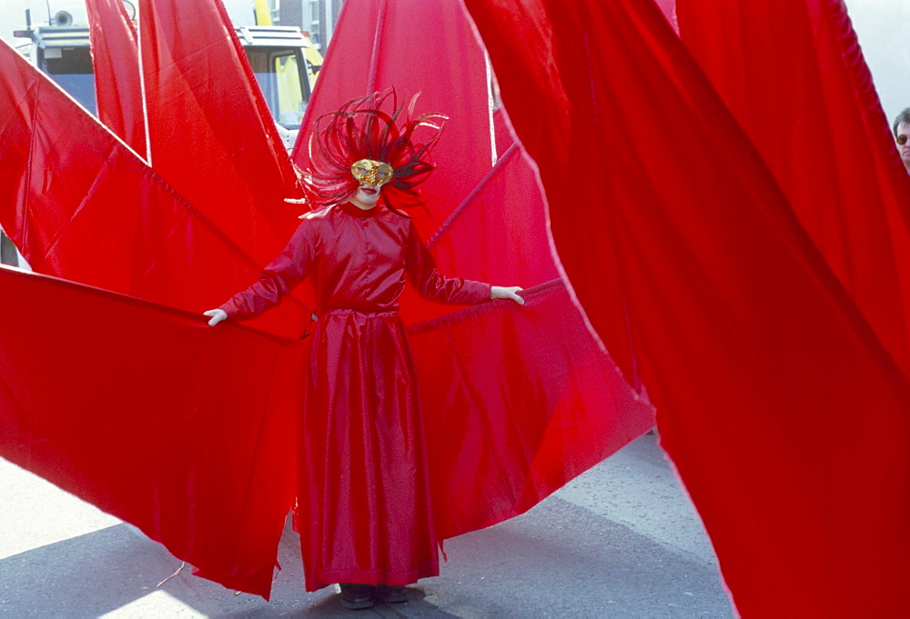 St. Patrick's parade, Patrick Street, Dublin, County Dublin, Eire (Ireland), Europe