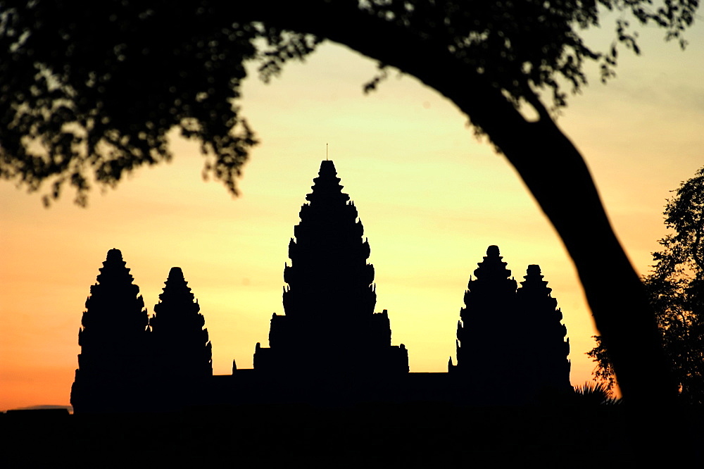 Angkor Wat Temple, UNESCO World Heritage Site, Siem Reap, Cambodia, Southeast Asia, Asia