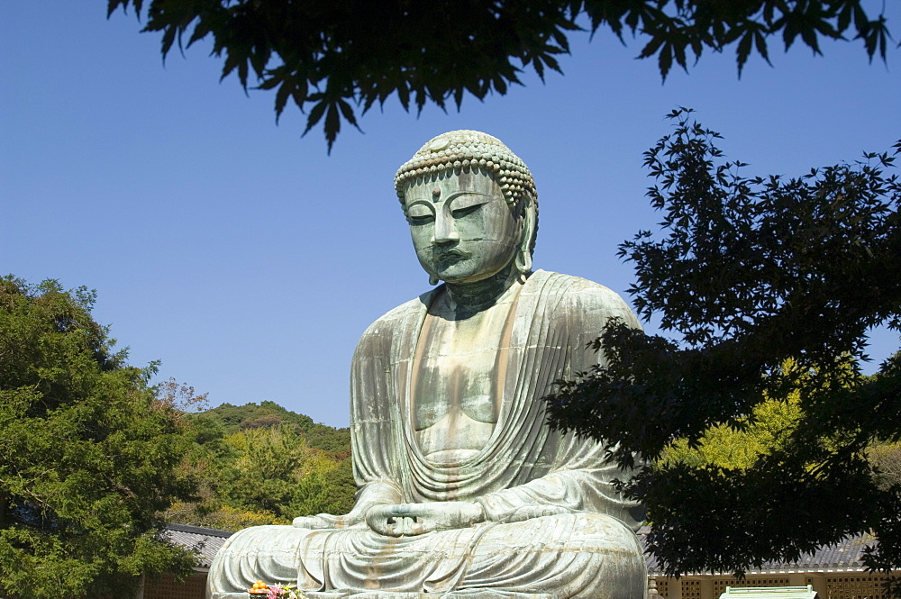 The Big Buddha statue, Kamakura city, Kanagawa prefecture, Japan, Asia