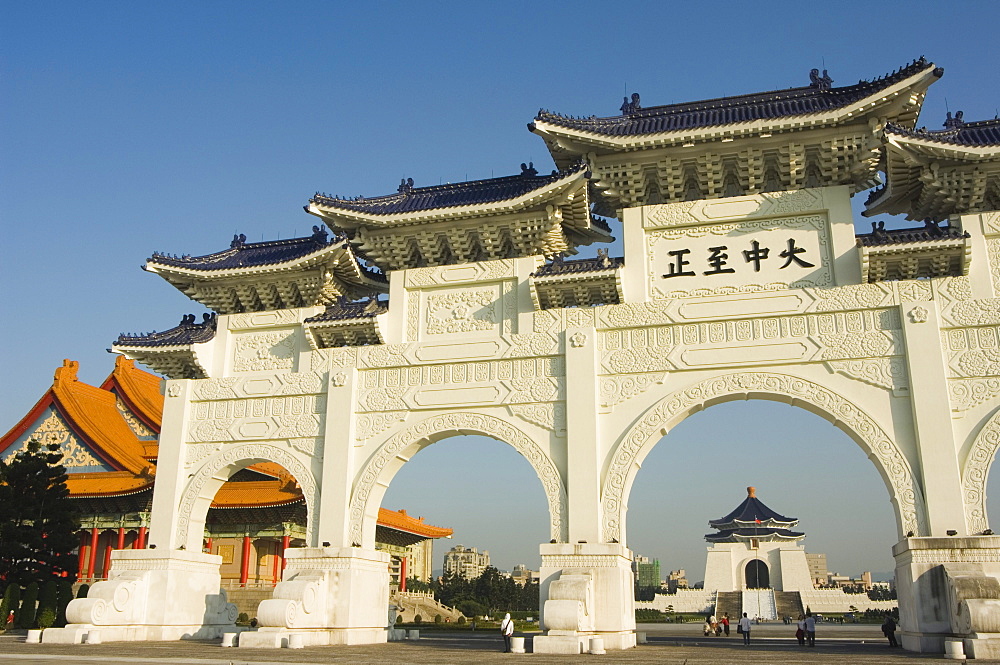 Chiang Kaishek Memorial Park, Taipei City, Taiwan, Asia