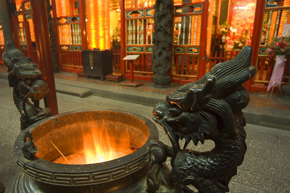 Longshan Temple, Taipei City, Taiwan, Asia