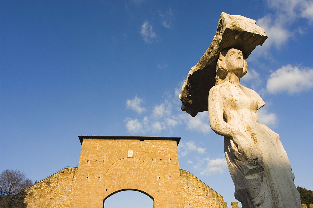 Piazzale di Porta Romana, Florence, Tuscany, Italy, Europe