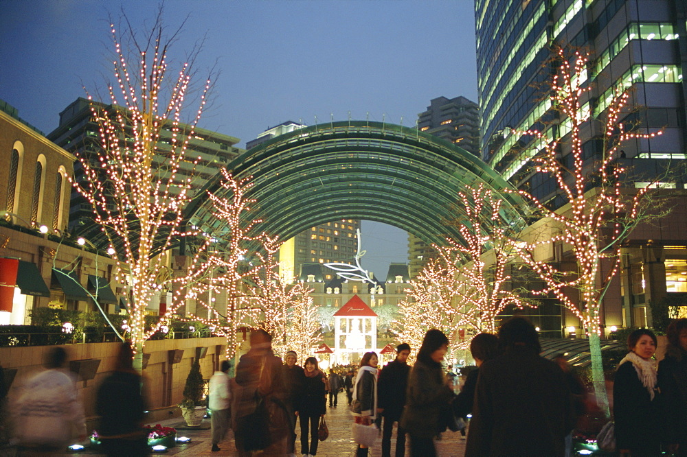 Christmas illuminations, Ebisu, Tokyo, Japan