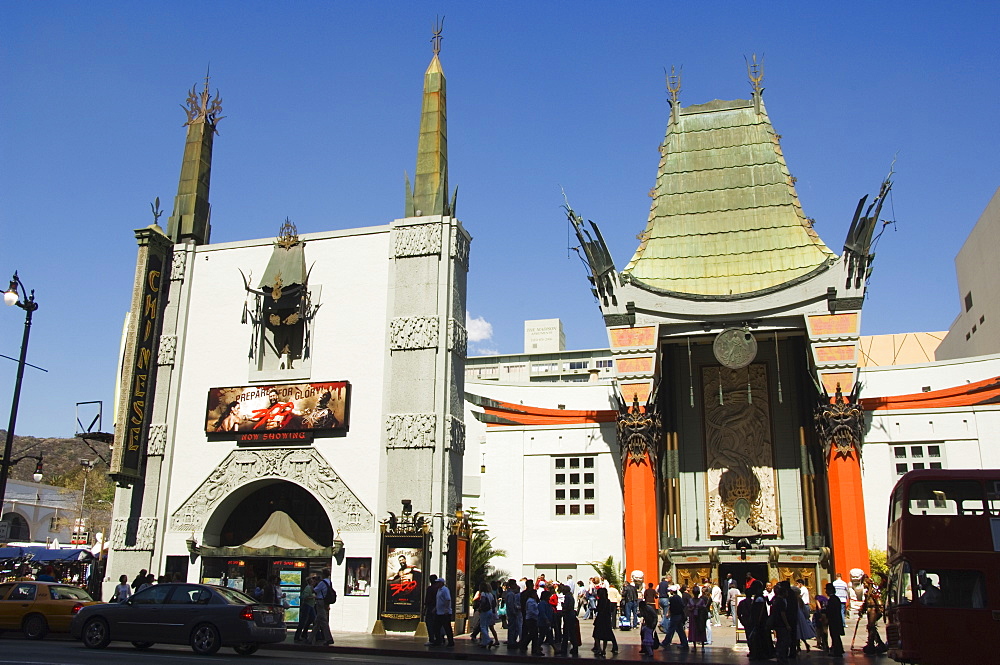 Chinese Theatre in Hollywood, Los Angeles, California, United States of America, North America