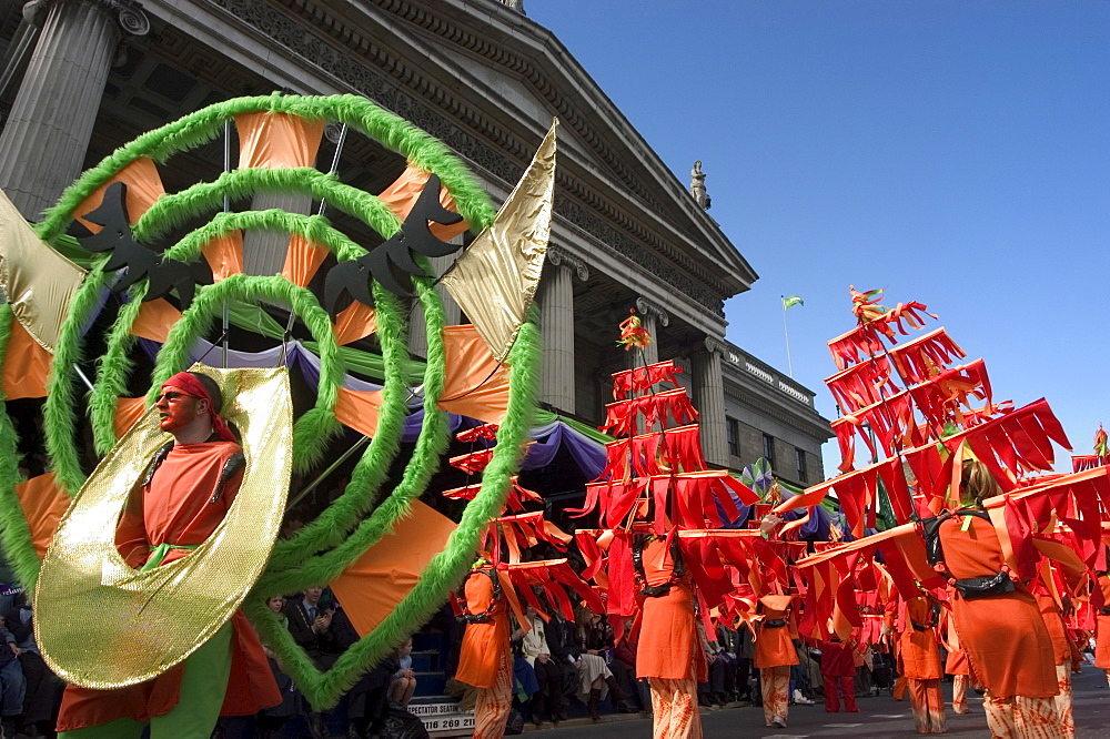 St. Patrick's Day Parade celebrations, Dublin, Republic of Ireland (Eire), Europe