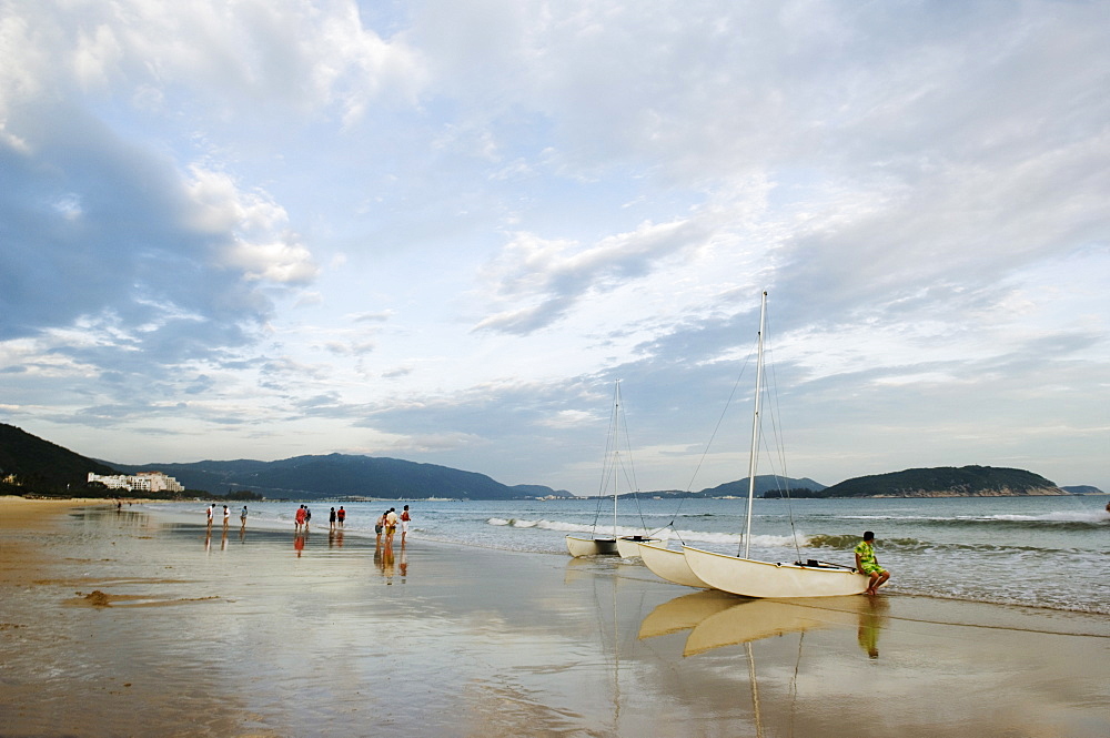 Yalong beach area, Sanya City, Hainan Province, China, Asia