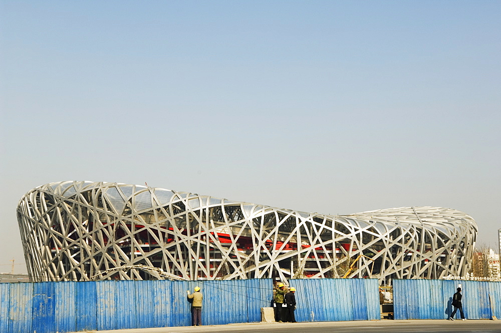 National Stadium, 2008 Beijing Olympic venue, Beijing, China, Asia