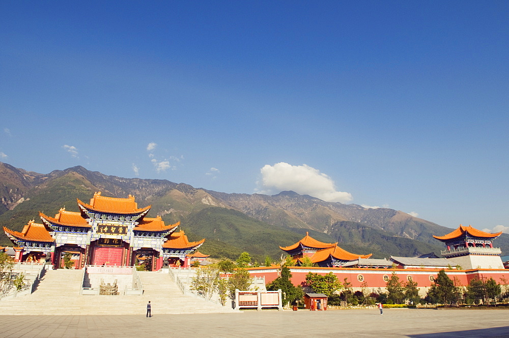 Chongsheng Temple in Dali Town, Yunnan Province, China, Asia