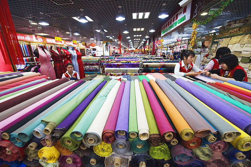 Silk Street Market, Beijing, China, Asia