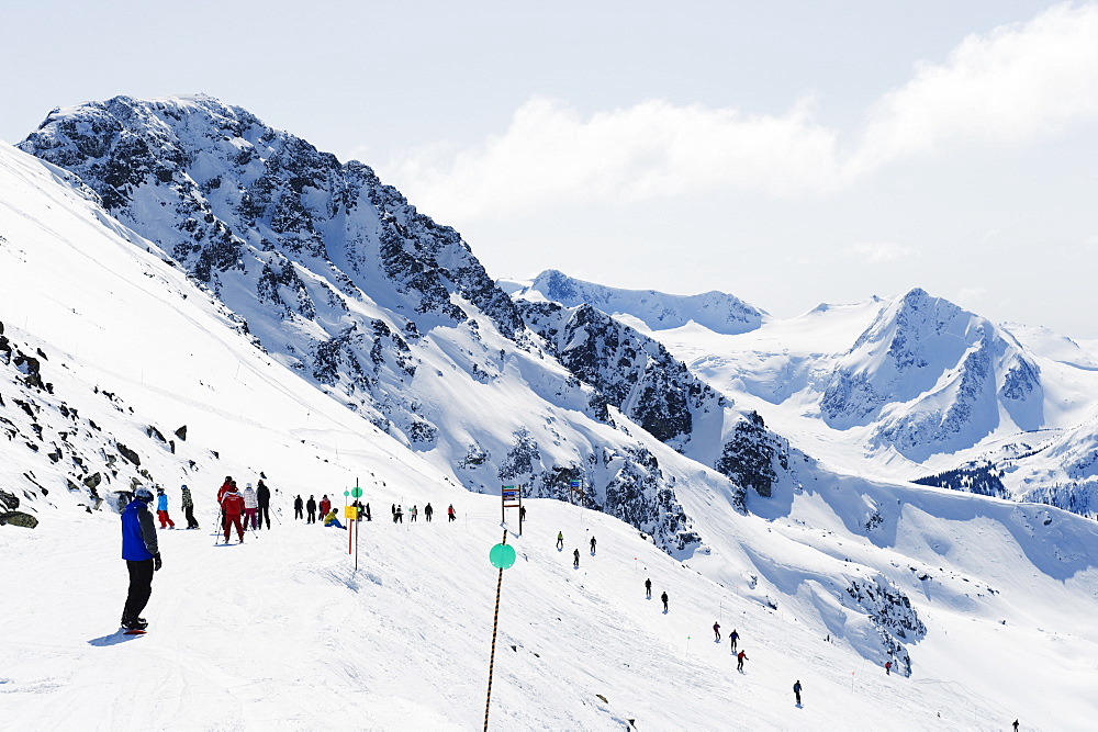 Whistler mountain resort, venue of the 2010 Winter Olympic Games, British Columbia, Canada, North America