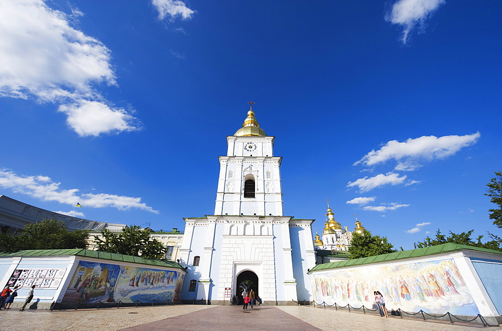 St. Michaels Gold Domed Monastery, 2001 copy of 1108 original, Kiev, Ukraine, Europe