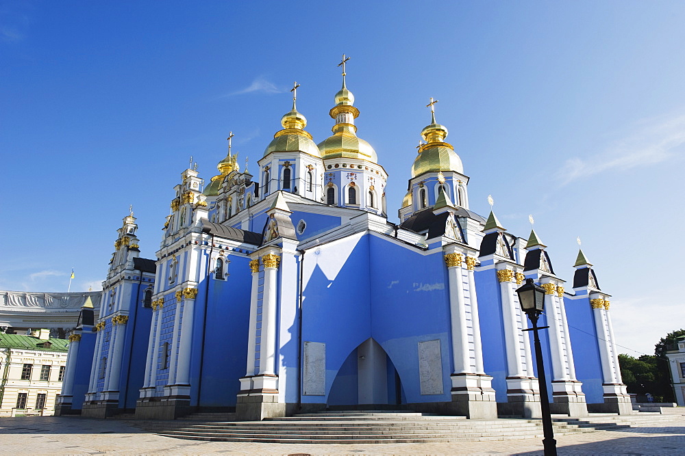 St. Michaels Gold Domed Monastery, 2001 copy of 1108 original, Kiev, Ukraine, Europe