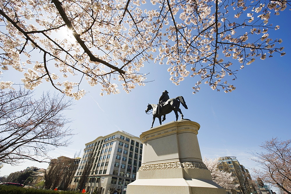 Statue of General Winfield Scott Hancock (1786-1866), Washington D.C., United States of America, North America