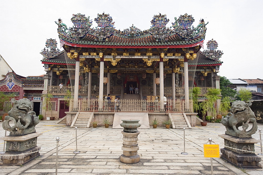 Khoo Kongsi clan house and temple, Georgetown, Penang, Malaysia, Southeast Asia, Asia