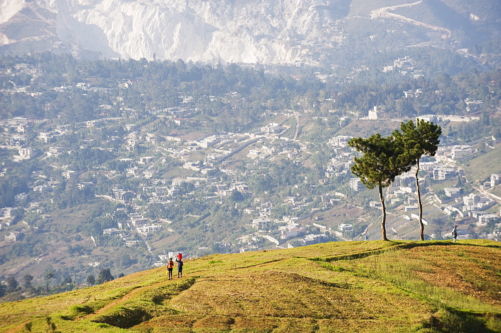 Kenscoff Mountains near Port au Prince, Haiti, West Indies, Caribbean, Central America