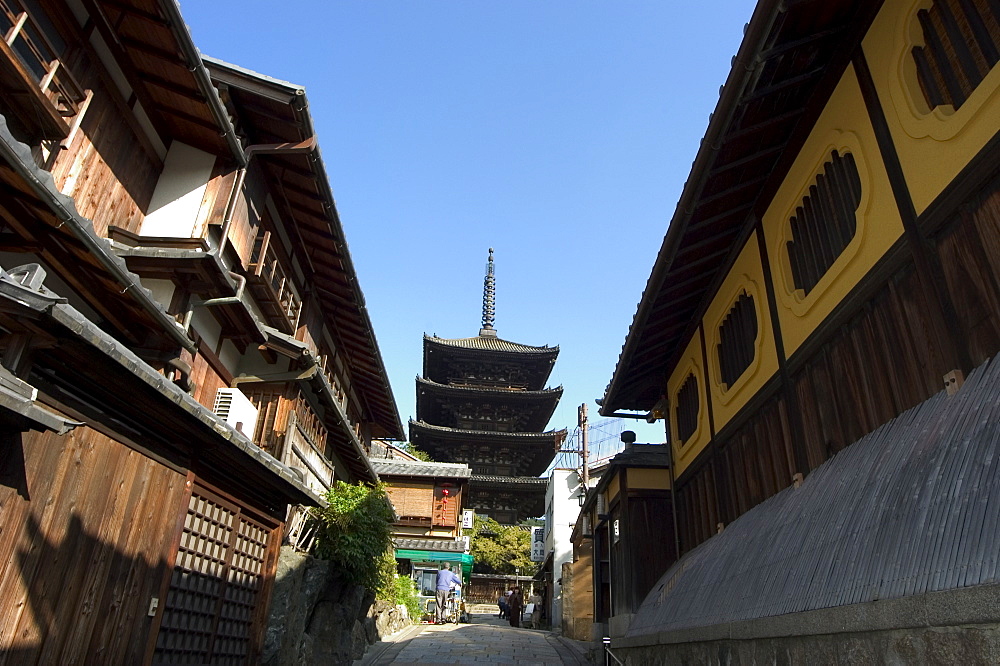 Yasaka no to pagoda, Kyoto city, Honshu, Japan, Asia